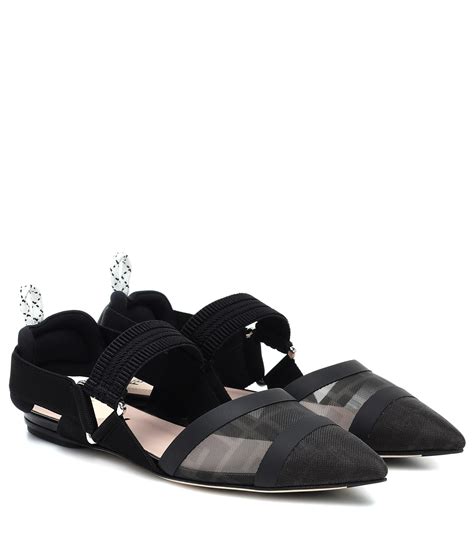 fendi mesh ballet flats|fendi bag women.